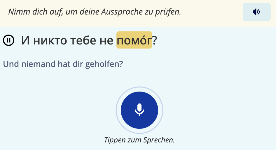 Sprechen